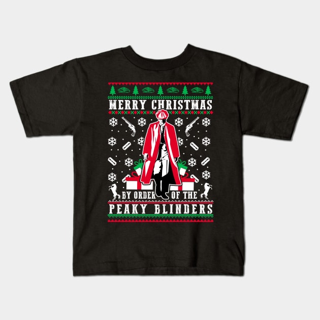 Merry Christmas Kids T-Shirt by KsuAnn